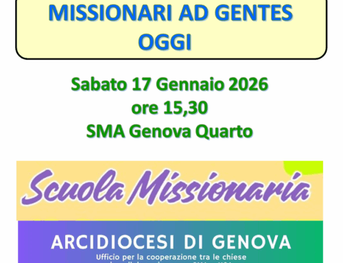 “La missione nella vita”:  il 17 gennaio a Genova